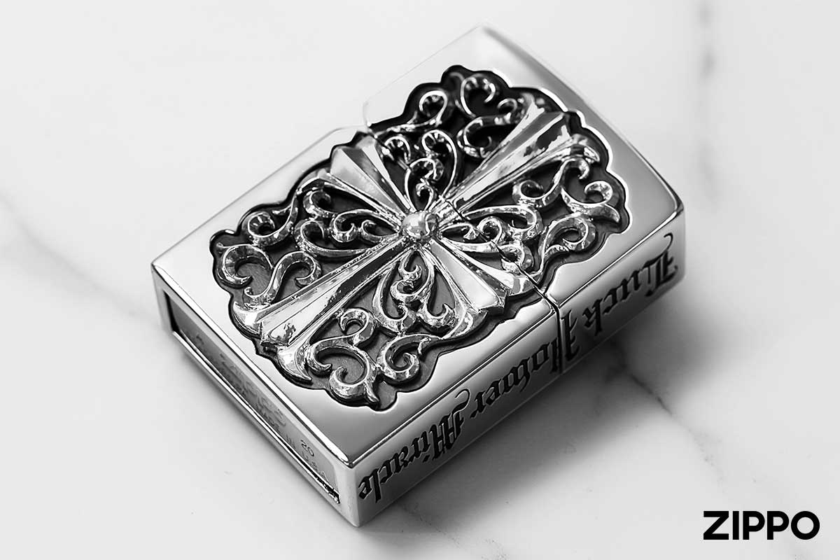 Zippo ジッポー クロス 十字架 フルメタル ジャケット シルバー Full Metal Jacket CROSS 2FMJ-CROS20