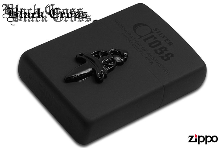 Zippo ジッポー Black Cross ブラッククロス CRS-BK