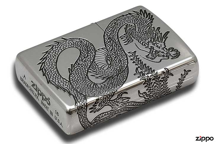 Zippo ジッポー Dragon&Phoenix 龍 鳳凰 20DH3-SV