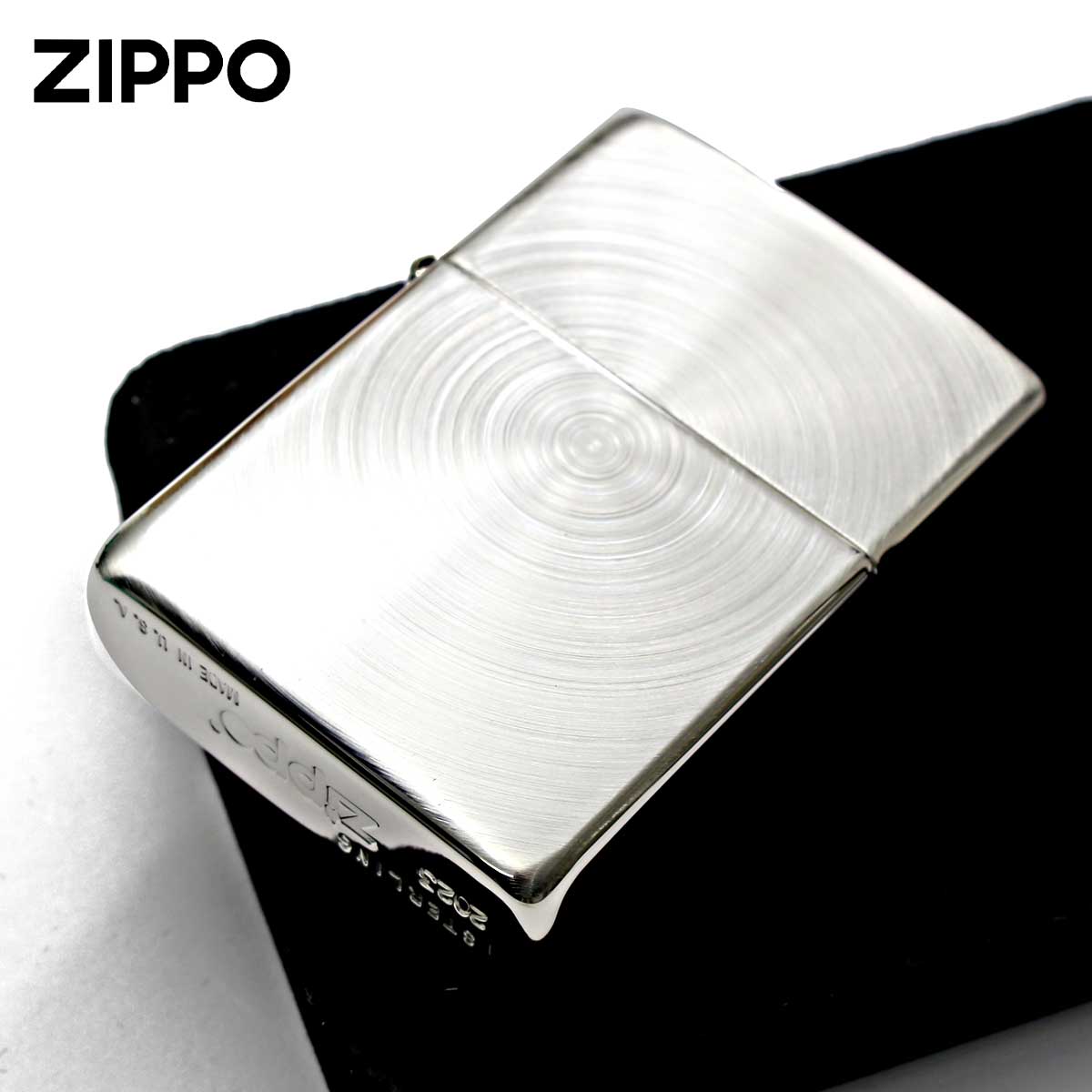 Zippo ジッポー 純銀 スターリングシルバー 925 Sterling Silver スピン 15-SPIN