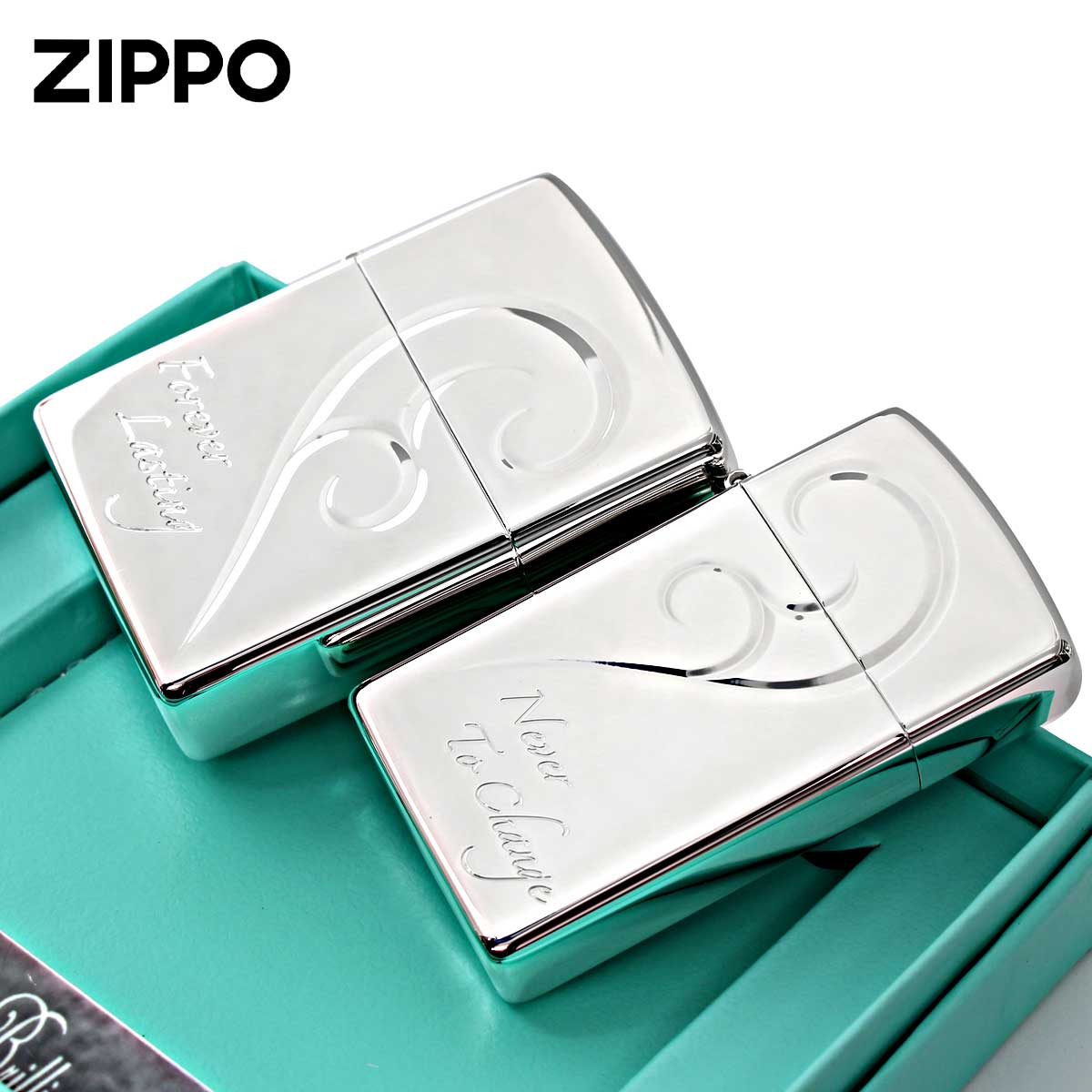 Zippo ジッポー ペア ブリリアント ハート ペアセット Brilliant Heart Pair Set SP