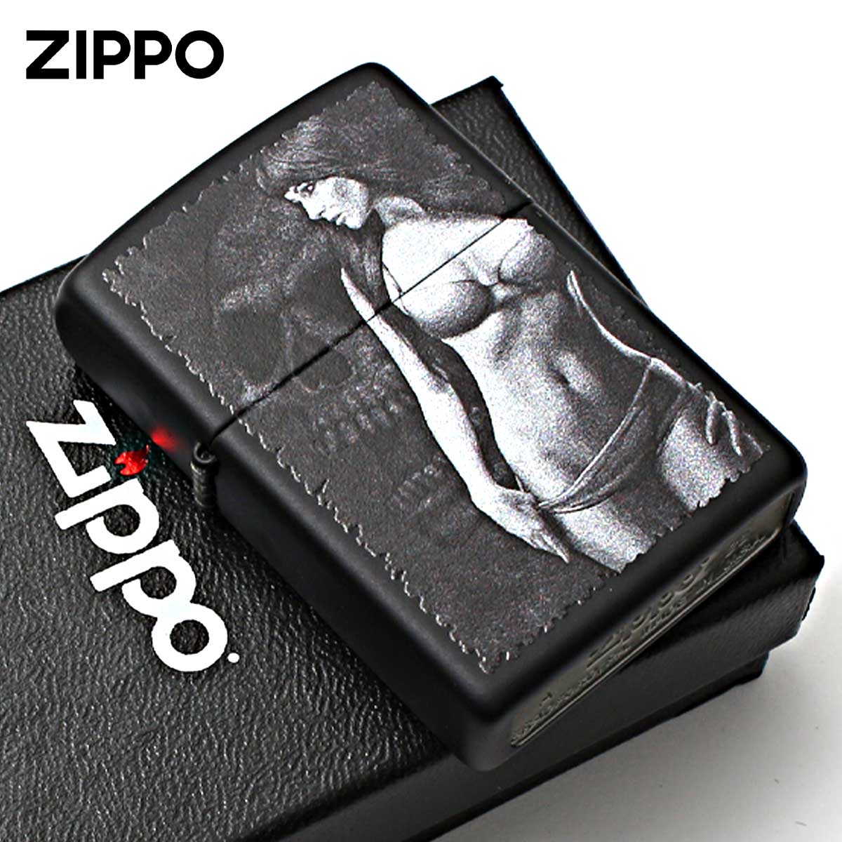 Zippo ジッポー セクシー ガール スカル レディ SEXY GIRL Skull & Lady Z218-098032 メール便可
