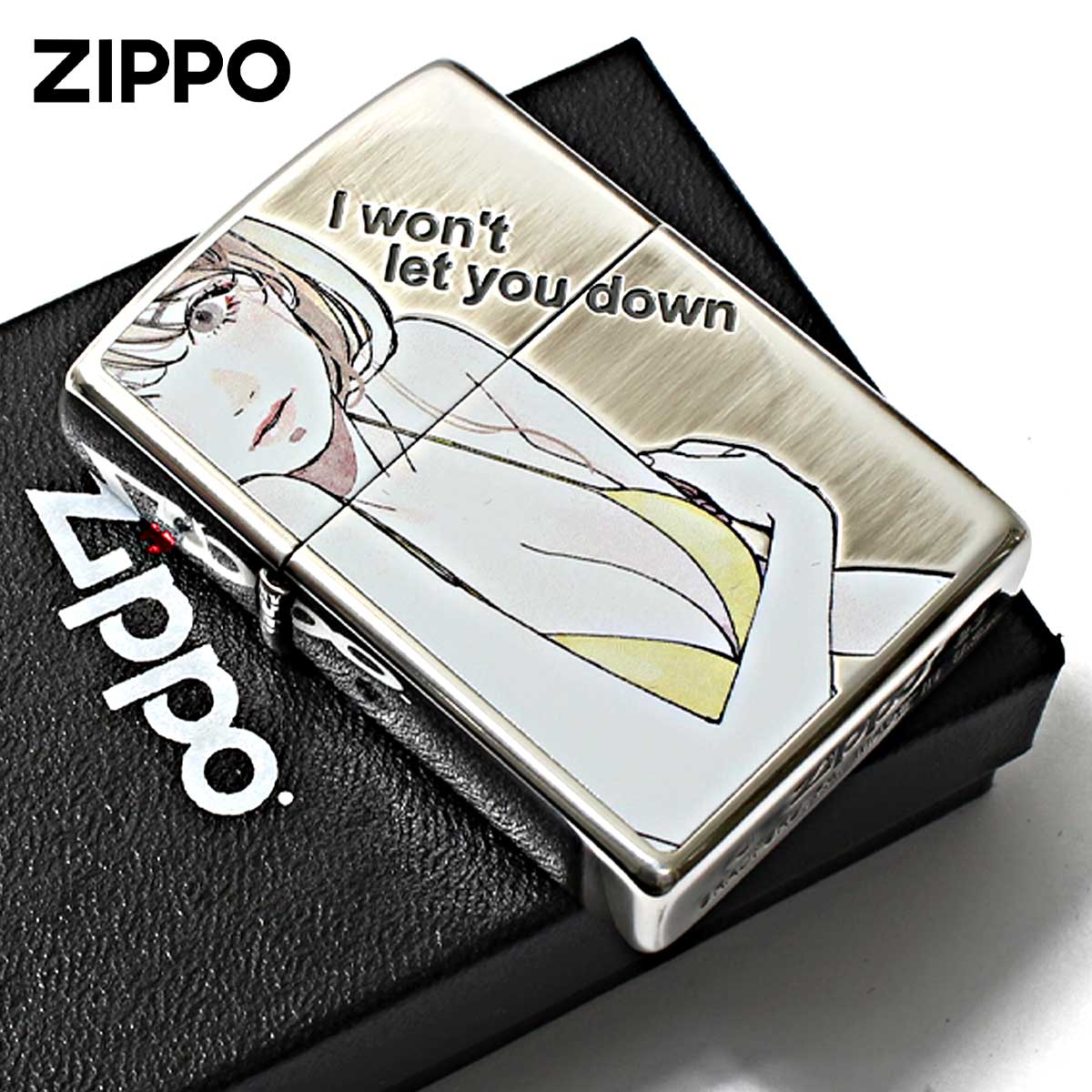 Zippo ジッポー 萌え ガール MOE Girl セクシー イエロー MS-KB メール便可