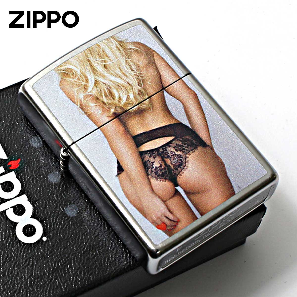 Zippo ジッポー セクシー レディ ガール ブロンドヘア Sexy Blonde Hear Z207-104622 メール便可