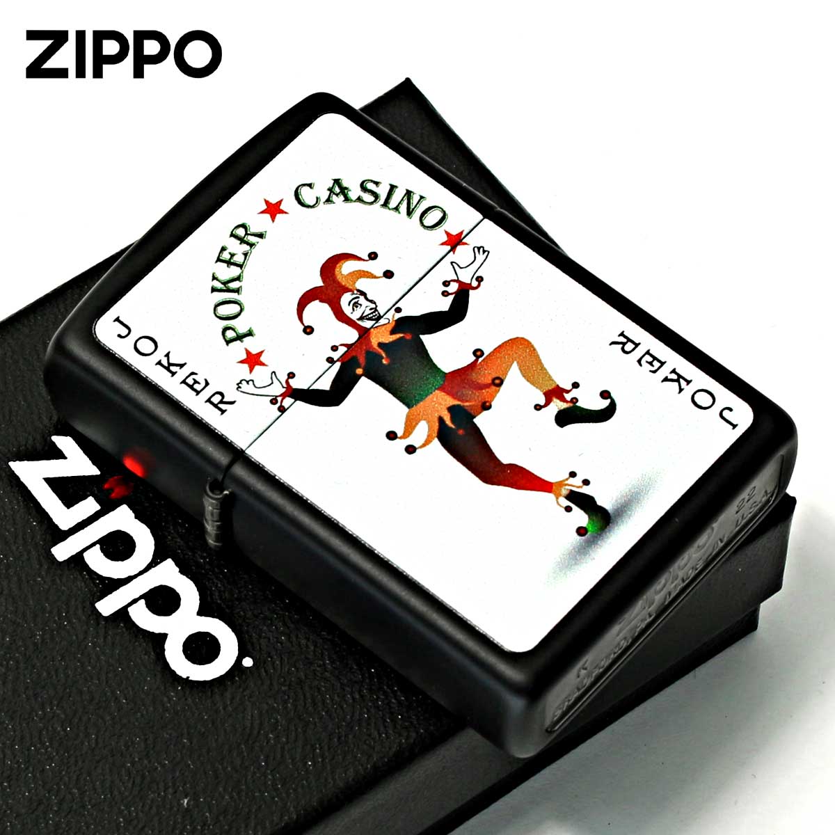 Zippo ジッポー トランプ ジョーカー TRUMP Joker Card Z218-104617 メール便可