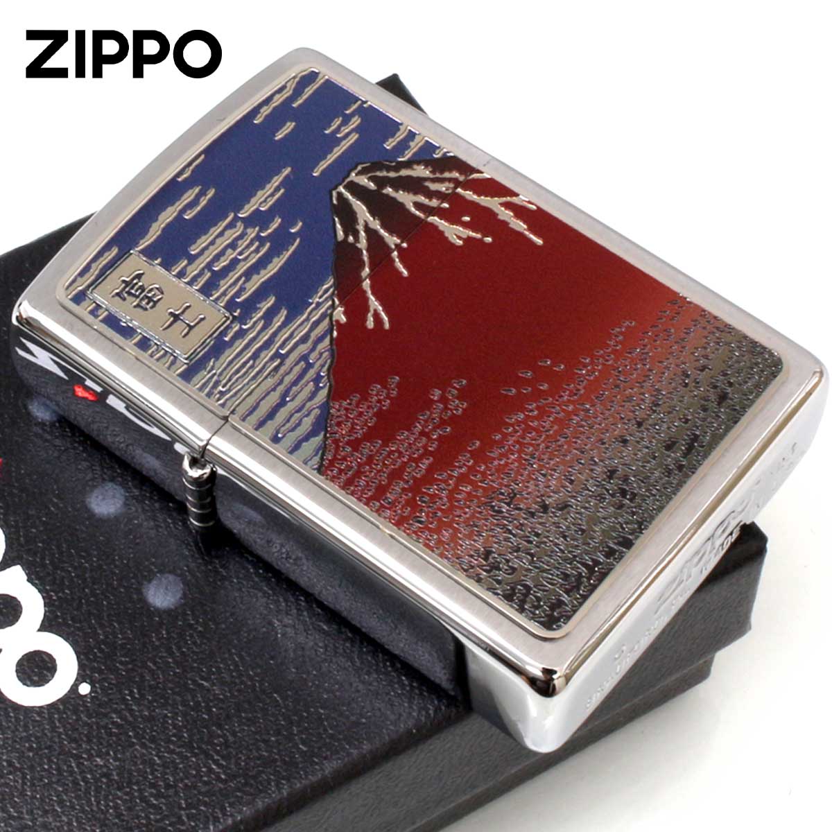 Zippo ジッポー 和柄 葛飾北斎 浮世絵 CP-KA メール便可