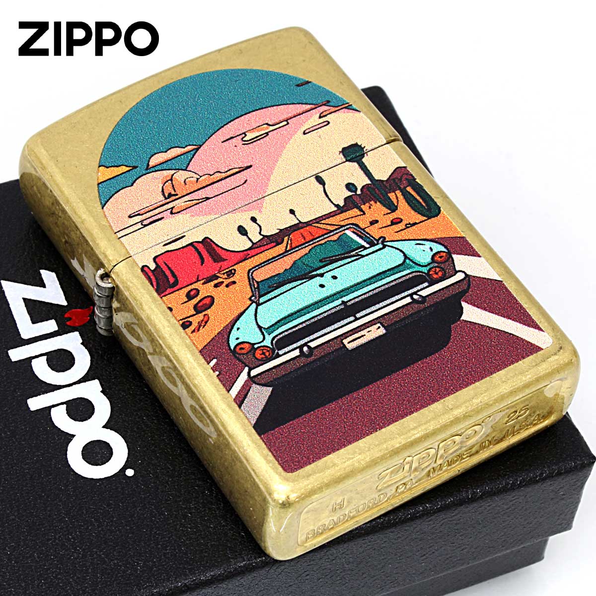 Zippo ジッポー DESERT CAR 砂漠を走行する車 Z48267-125653 メール便可
