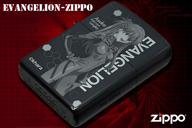 Zippo ジッポー エヴァンゲリオン 新劇場版 キャラ アニメ シリアル番号 オフィシャルライセンス品 アスカ