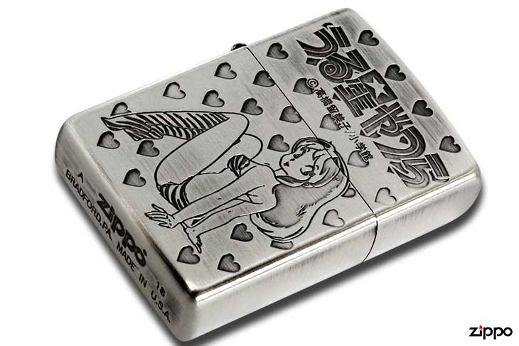 Zippo ジッポー うる星やつら	 B 銀サテン古美