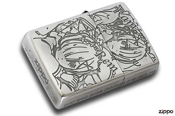 Zippo ジッポー リゼロ Re:ゼロから始める異世界生活 キャラ アニメ パチンコ パチスロ オフィシャルライセンス品 B レム・ラム
