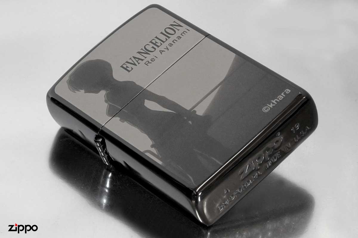Zippo ジッポー エヴァンゲリオン 新劇場版 キャラ アニメ シリアル番号 オフィシャルライセンス品 Rei with Moon