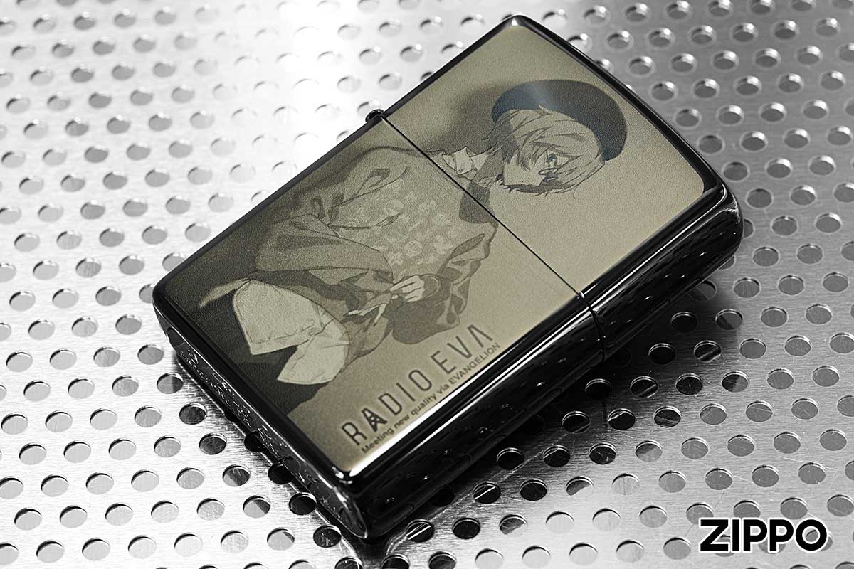 Zippo ジッポー エヴァンゲリオン 10周年記念 ラジオエヴァ キャラ アニメ RADIO EVA EVANGELION 10th Anniversary シリアル番号 オフィシャルライセンス品 レイ