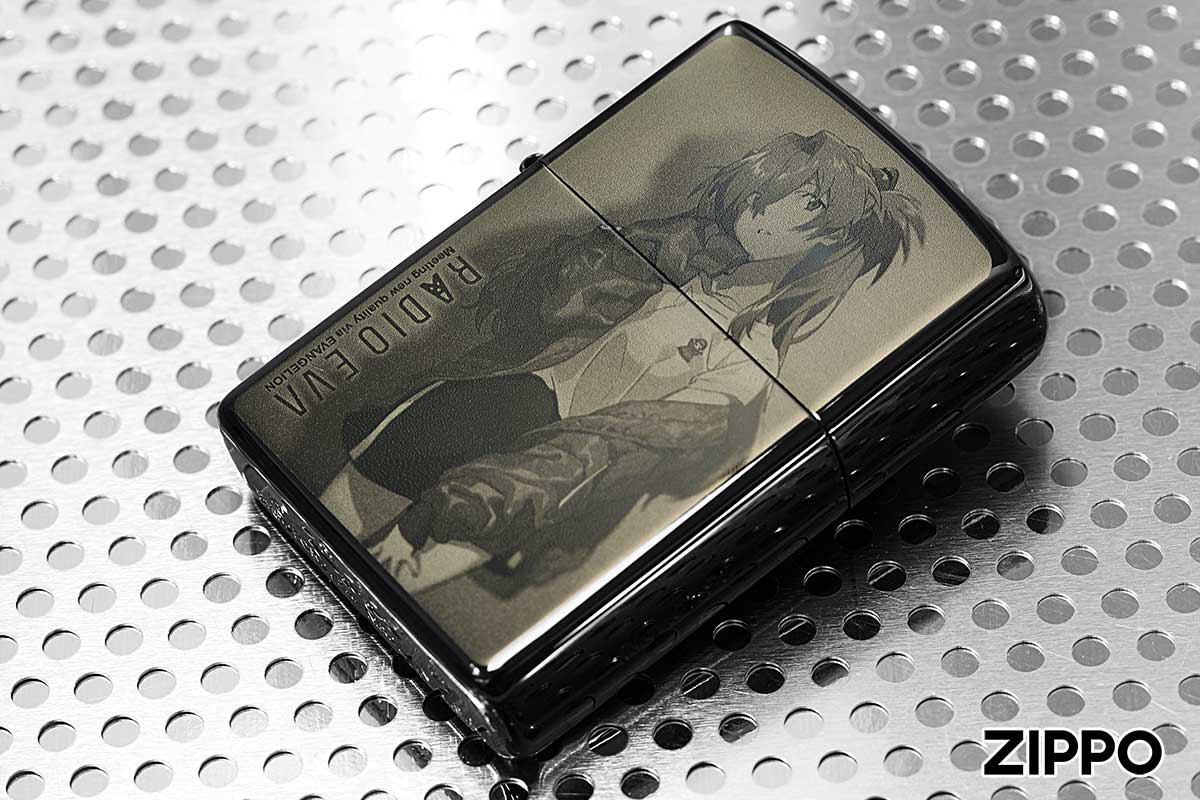Zippo ジッポー エヴァンゲリオン 10周年記念 ラジオエヴァ キャラ アニメ RADIO EVA EVANGELION 10th Anniversary シリアル番号 オフィシャルライセンス品 アスカ