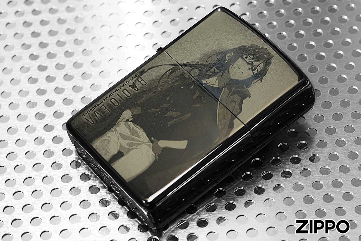 Zippo ジッポー エヴァンゲリオン 10周年記念 ラジオエヴァ キャラ アニメ RADIO EVA EVANGELION 10th Anniversary シリアル番号 オフィシャルライセンス品 マリ