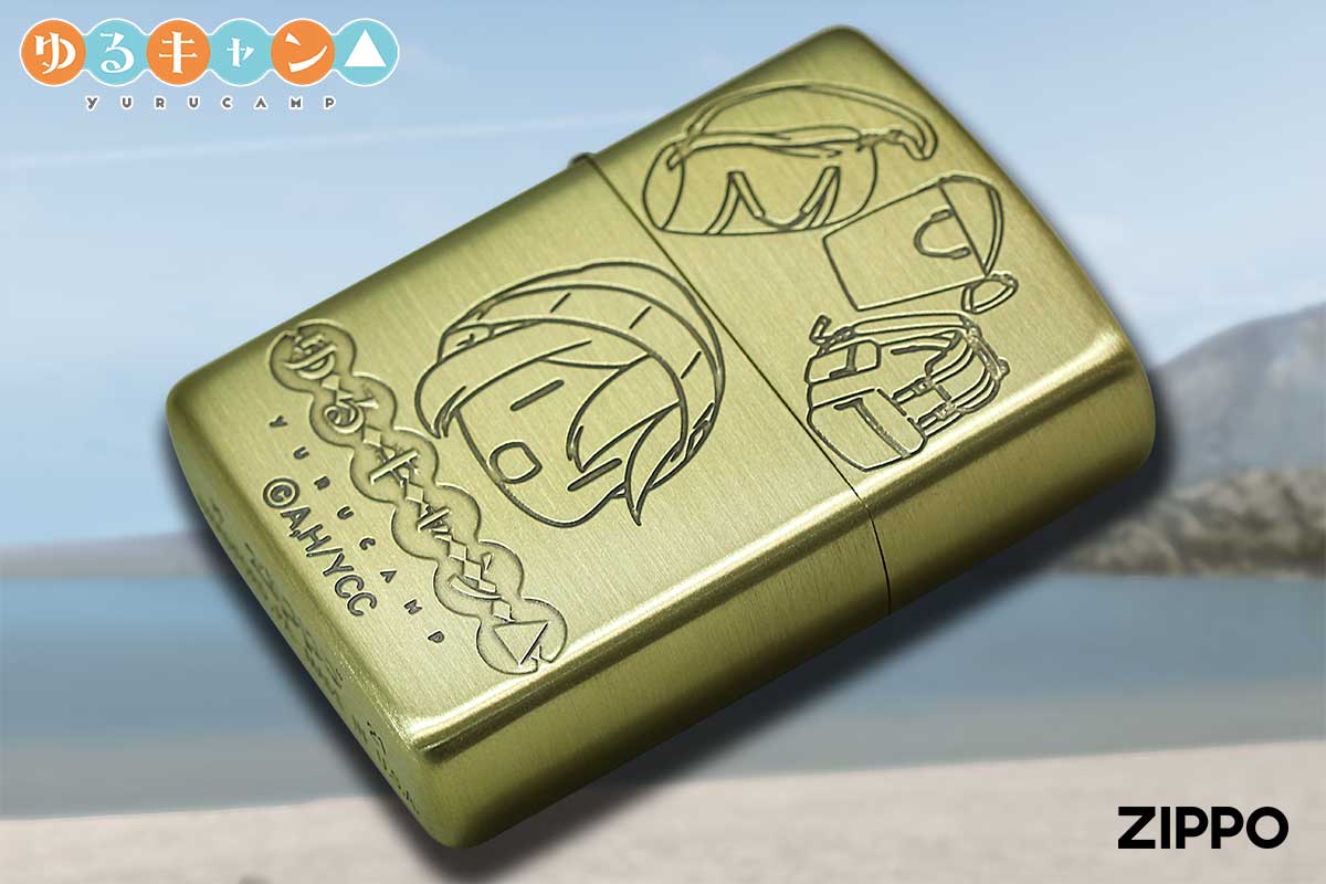 Zippo ジッポー ゆるキャン△ キャラ アニメ 漫画 オフィシャルライセンス品 各務原なでしこ