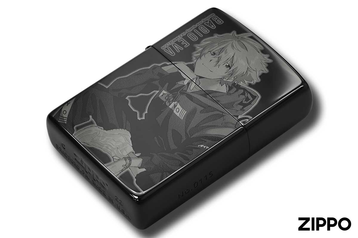 Zippo ジッポー エヴァンゲリオン 10周年記念 ラジオエヴァ キャラ アニメ RADIO EVA 10th 2nd ANNIVERSARY シリアル番号 オフィシャルライセンス品 カヲル