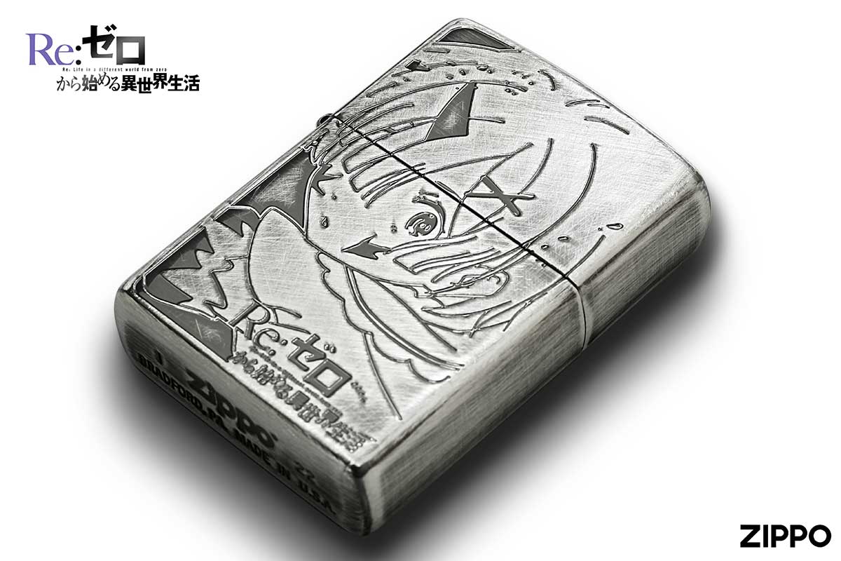 Zippo ジッポー リゼロ Re:ゼロから始める異世界生活 キャラ アニメ パチンコ パチスロ オフィシャルライセンス品 鬼レム