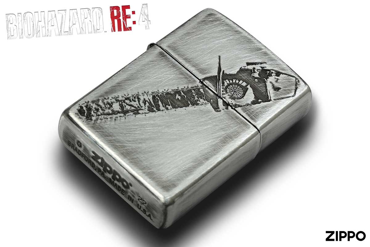 Zippo ジッポー バイオハザード RE:4 ゲーム カプコン BIOHAZARD オフィシャルライセンス品 チェーンソー男