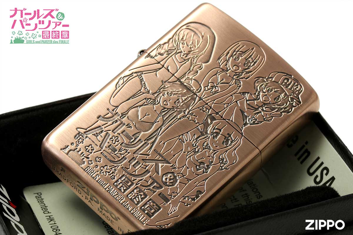 Zippo ジッポー ガルパン ガールズ&パンツァー 最終章 キャラ アニメ パチンコ パチスロ オフィシャルライセンス品 あんこうチーム 水着Ver.