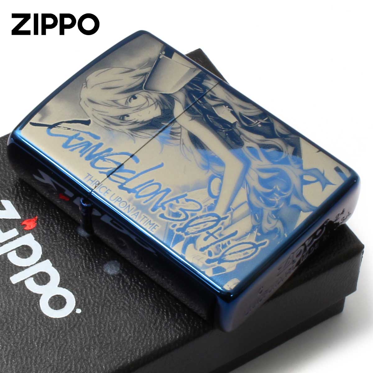 Zippo ジッポー シン エヴァンゲリオン 劇場版 シリアル番号 オフィシャルライセンス品 綾波レイ ロングヘア