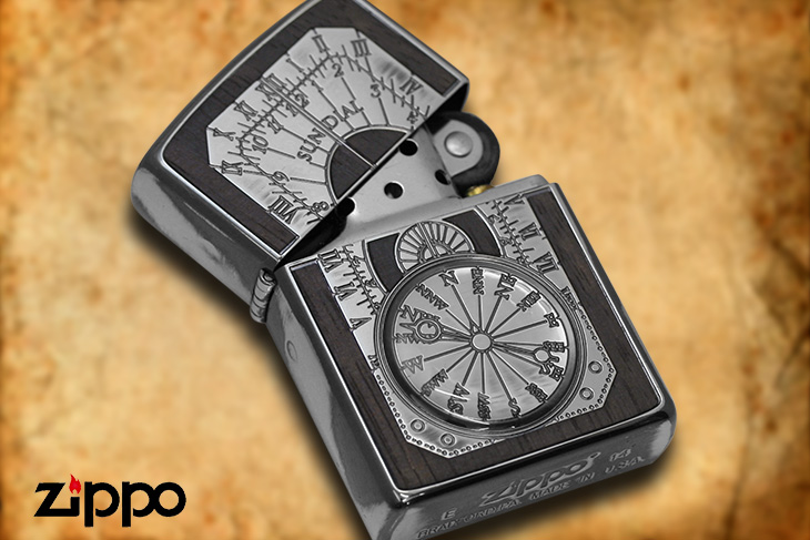 Zippo ジッポー アンティークサンダイアル SV（1201S449）