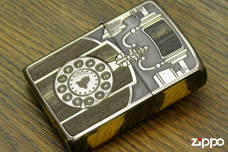 Zippo ジッポー アンティークテレフォン Antique Telephone BS 1201S561