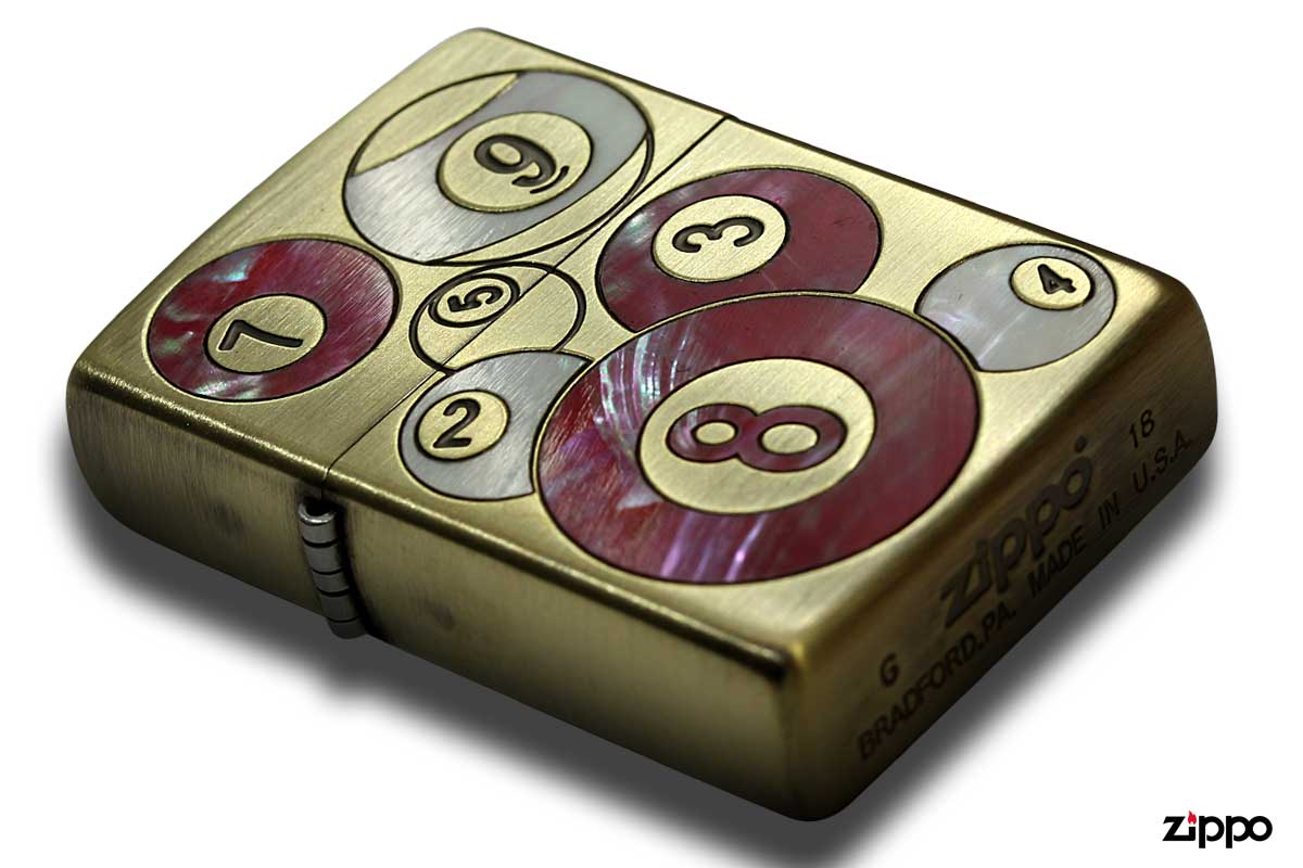 Zippo ジッポー SHELL Billard シェルビリヤード BS 1201S710