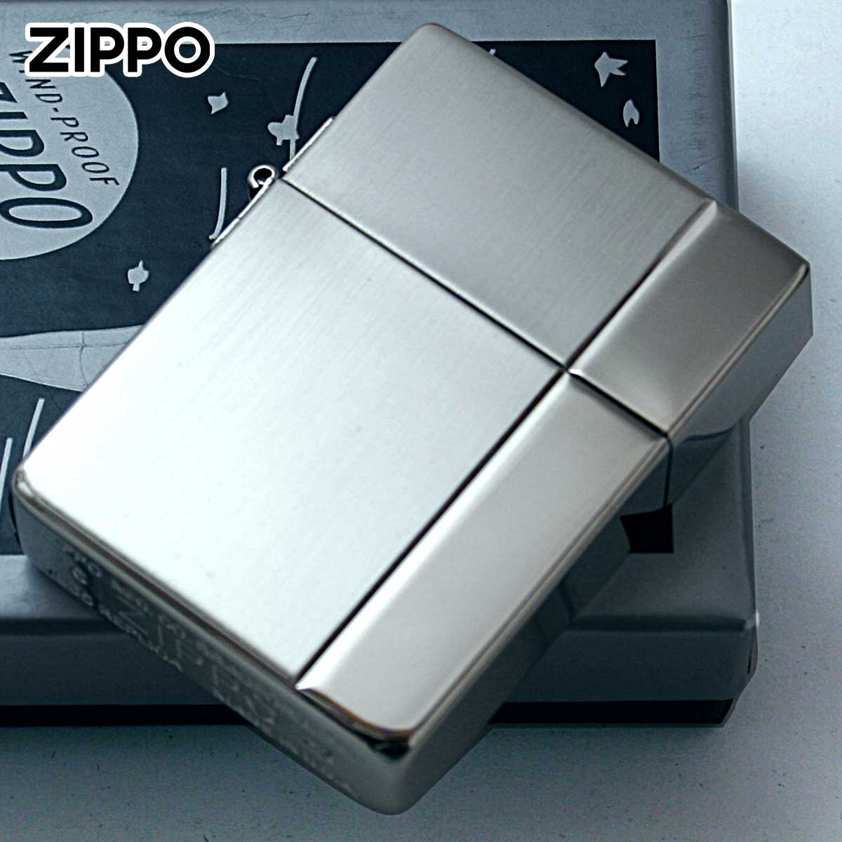 Zippo ジッポー 1935レプリカ ミラー サテーナ コンビネーション シルバー 1201S288