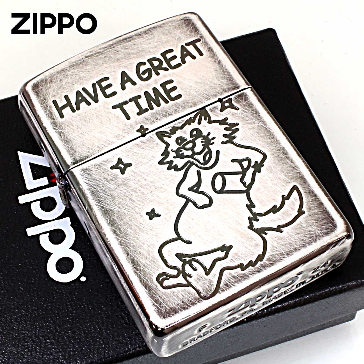 Zippo ジッポー チャーリー パリチャ グレイトタイム Have a good time 楽しんで 1201S904