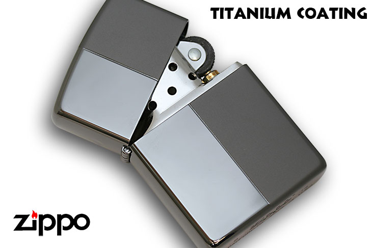 Zippo ジッポー Titanium Coating #ブラック