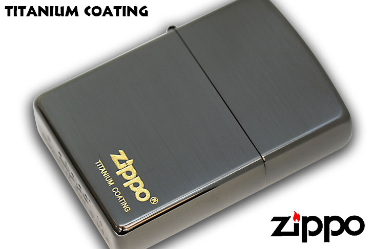Zippo ジッポー Titanium Coating THK（ブラック）