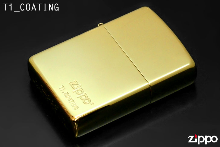 Zippo ジッポー 金チタン #E