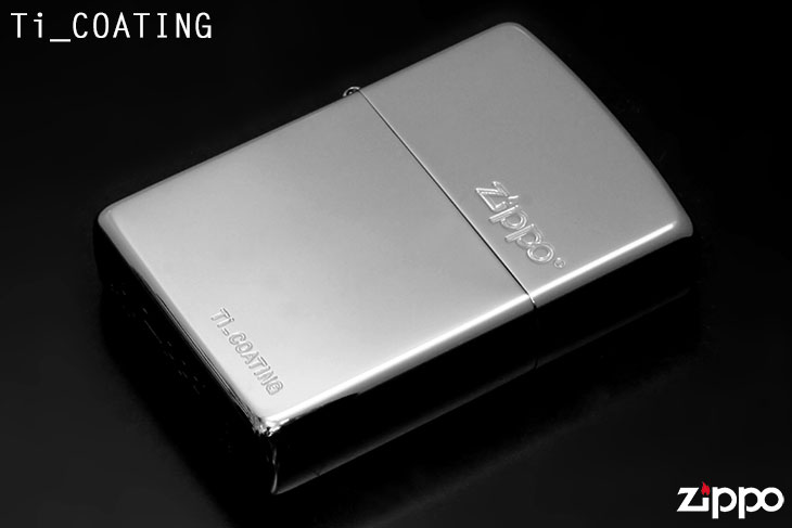 Zippo ジッポー 銀チタン #B・