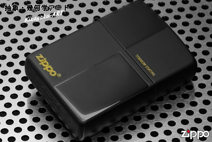 Zippo ジッポー 抽象・幾何学アート TKZ#9