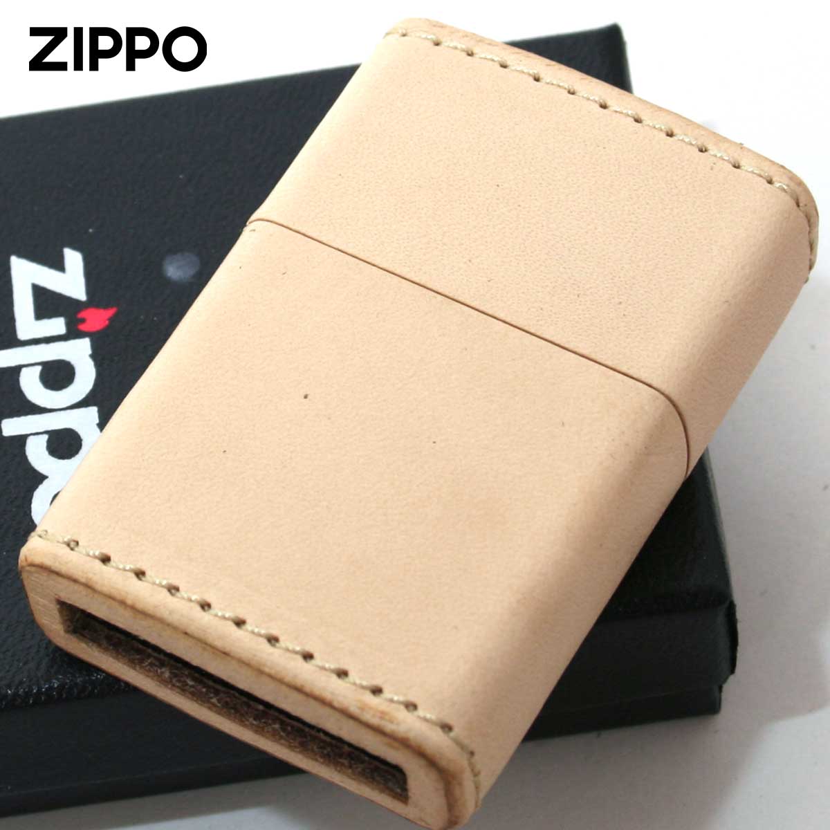 Zippo ジッポー 革巻き レザー ワークス カオス Leather Works CHAOS LWC Z EU ダブルバット