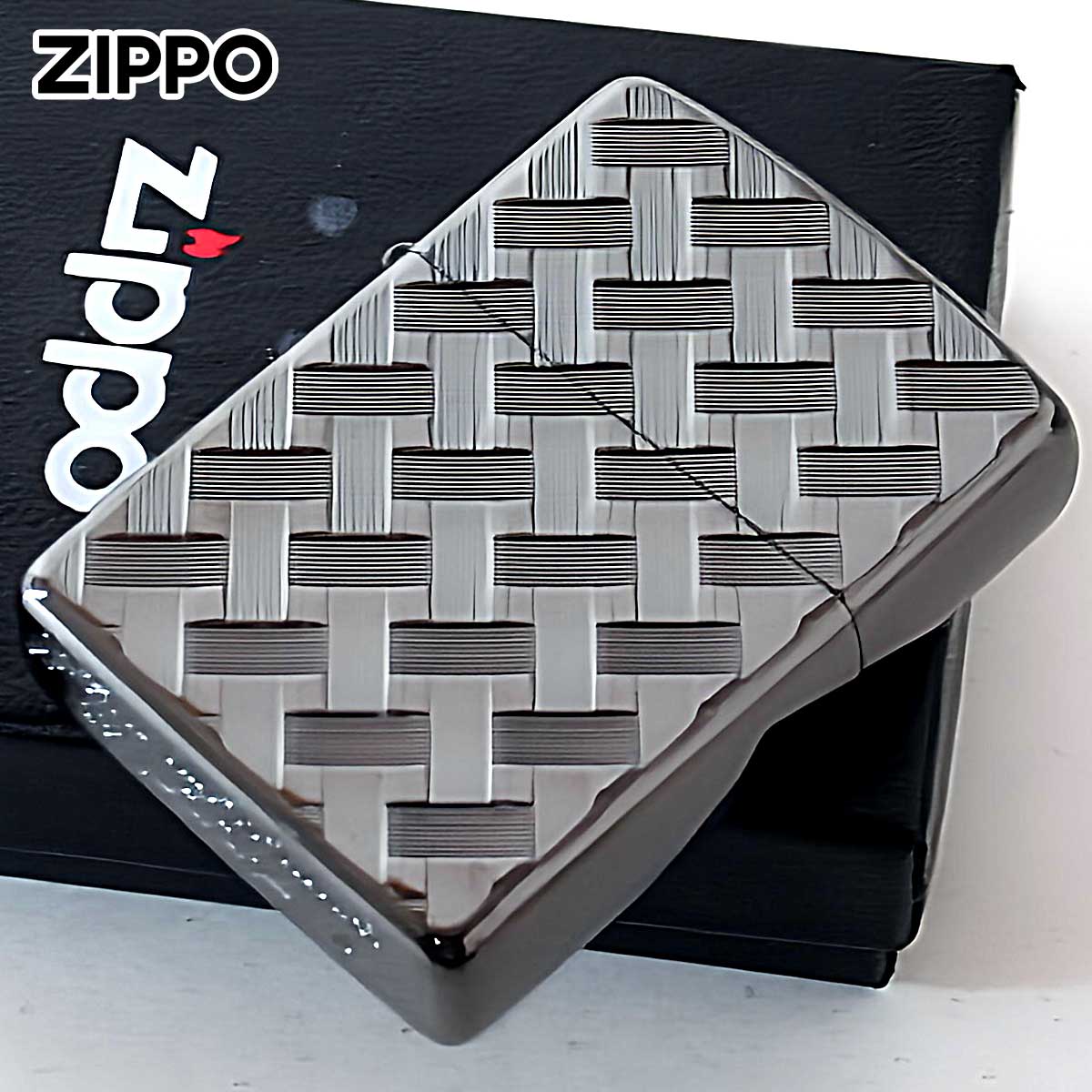 Zippo ジッポー アーマー ワイヤーメッシュ ブラックニッケル ARMOR WIRE MESCH 2 B