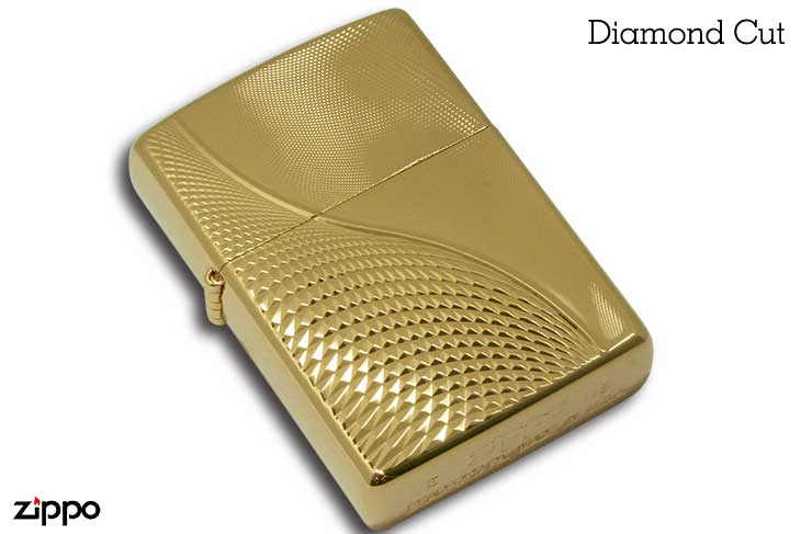Zippo ジッポー Diamond Cut ダイアモンドカット 2EG-2D/C H メール便可