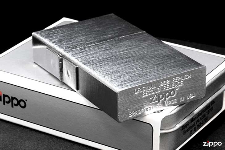 Zippo ジッポー 1932レプリカ ブラッシュドクローム セカンドリリース
