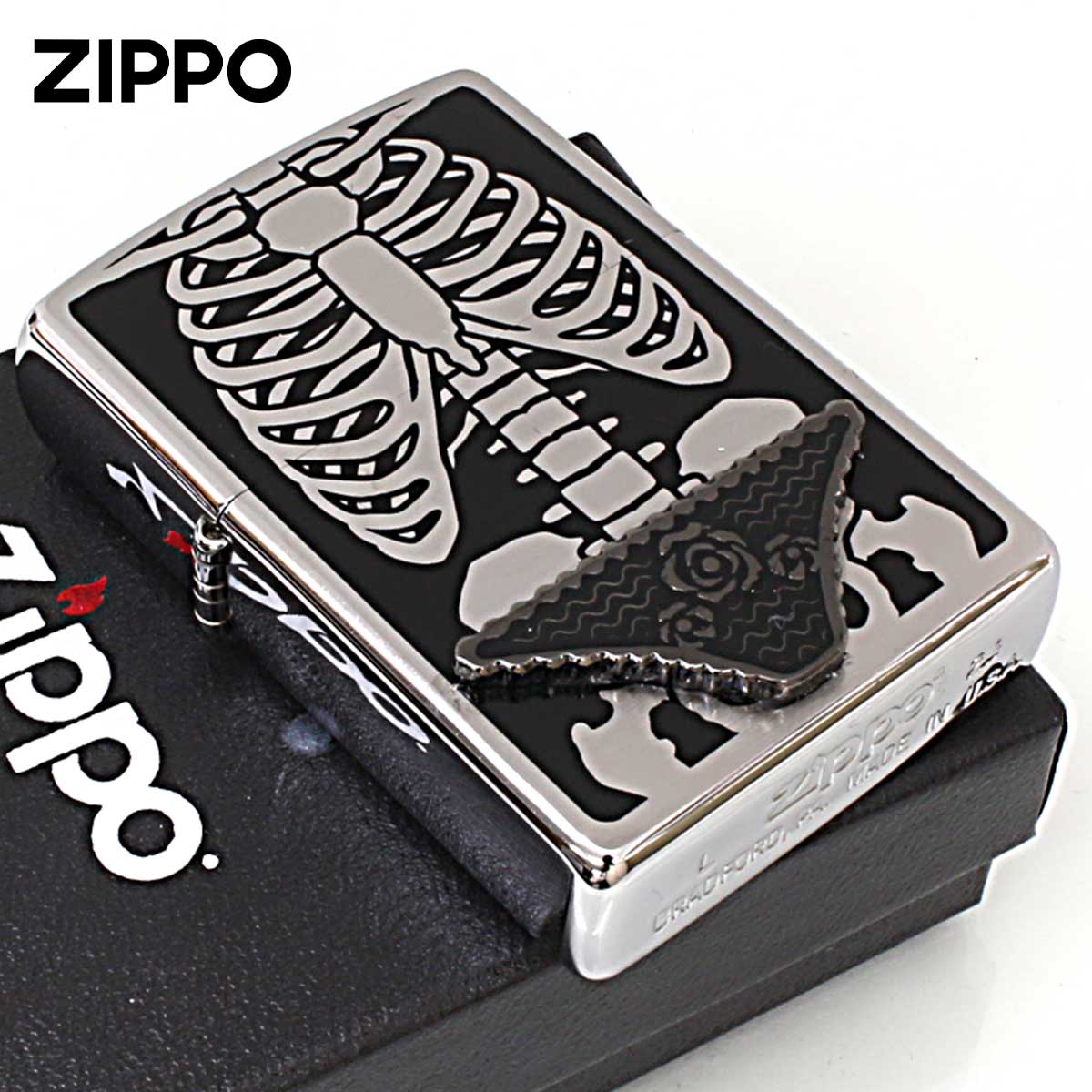 Zippo ジッポー セクシー スカル ランジェリー ショーツ メタル SEXY SKULL LINGERIE Metal Emblem shorts