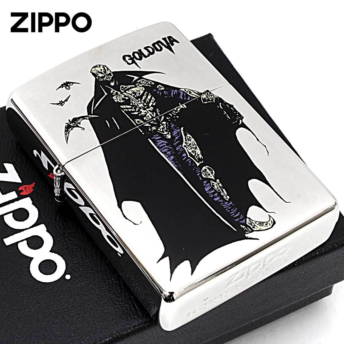 Zippo ジッポー Yasushi Nirasawa World 韮澤靖 GOLDOVA ゴルドバ シリアル番号入り No.1