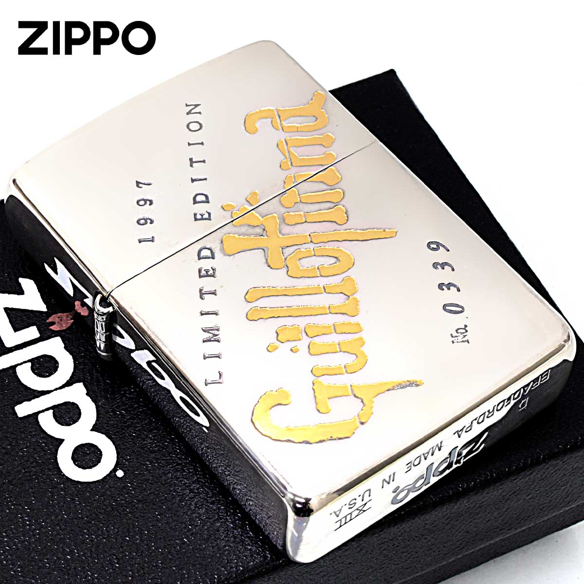 Zippo ジッポー Yasushi Nirasawa World 韮澤靖 Guillotinna ギロチーナ シリアル番号入り Since1997 Limited