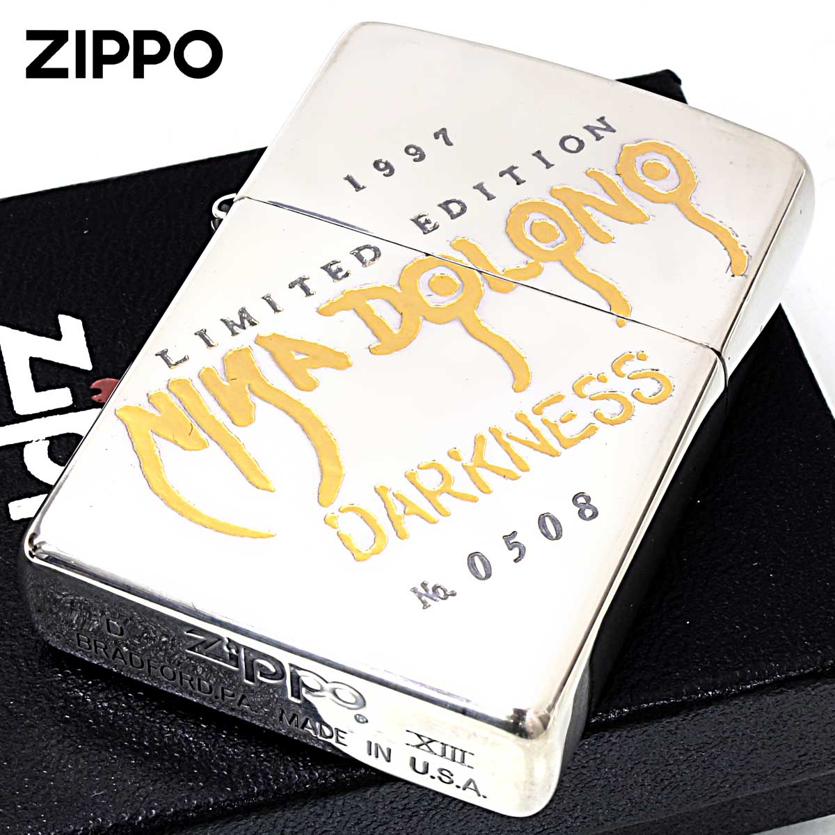 Zippo ジッポー Yasushi Nirasawa World 韮澤靖 NINA DOLONO ニナ・ドロノ シリアル番号入り Since1997 Limited