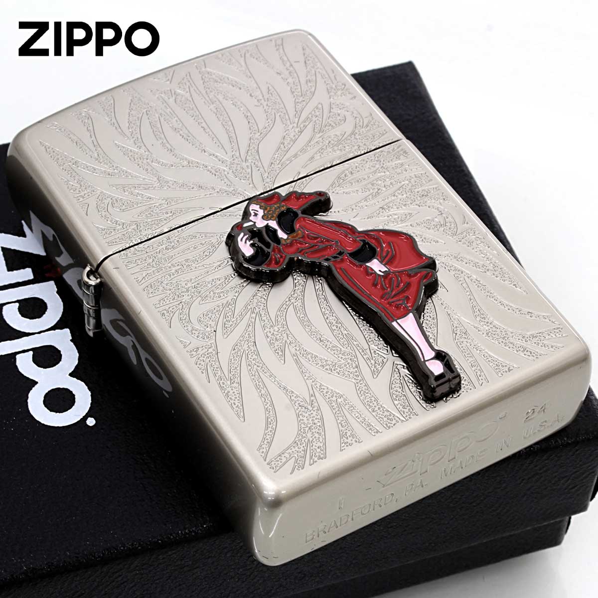 Zippo ジッポー ウィンディーメタル ホワイトニッケルパール Windy Metal White Nickel Pearl WNP メール便可
