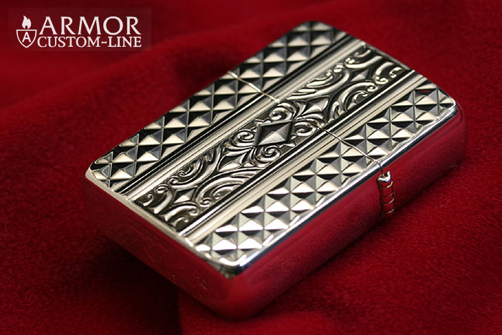 Zippo ジッポー AOMOR CUSTOM LINE アーマーカスタムライン 62SI-D4