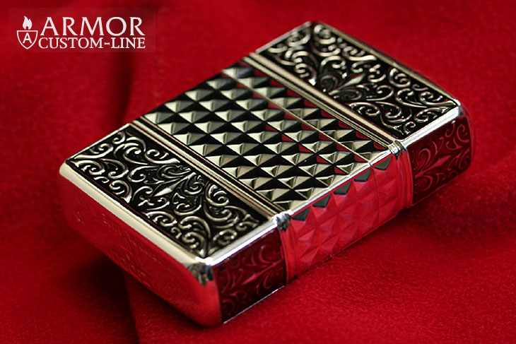 Zippo ジッポー AOMOR CUSTOM LINE 62SI-3D