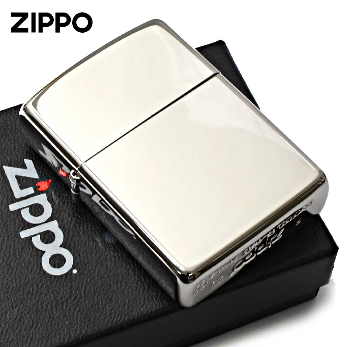Zippo ジッポー アーマー プラチナコーティング ポリッシュ 鏡面 PLATINUM PLATING ARMOR CASE 162PT