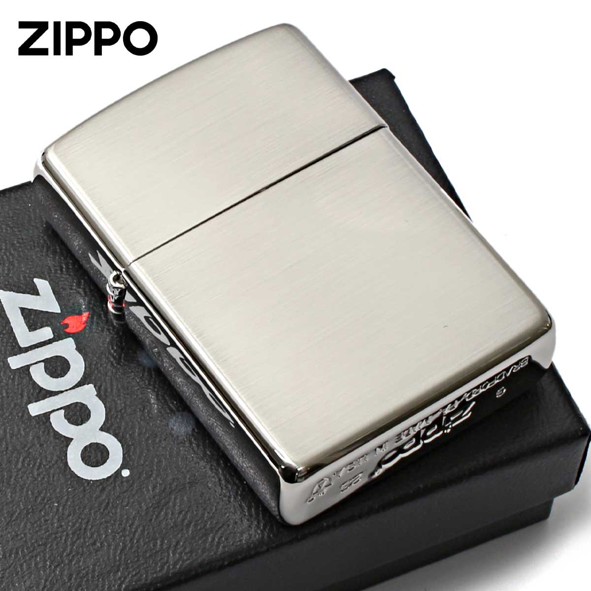Zippo ジッポー アーマー プラチナコーティング つや消し サテン PLATINUM PLATING ARMOR CASE 162PTS