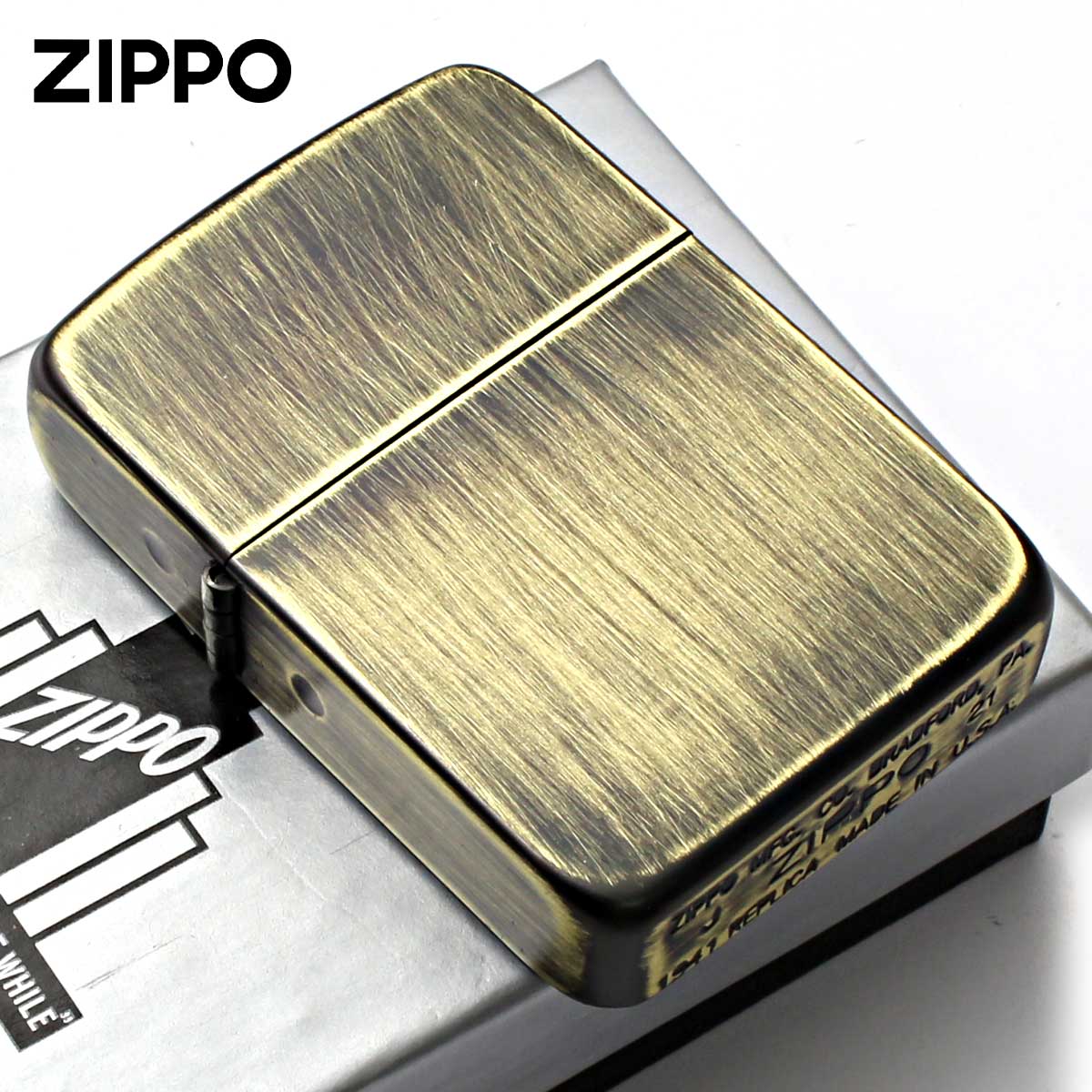 Zippo ジッポー 1941レプリカ ユーズド仕上げ 真鍮メッキ USED FINISH 1941UD-B