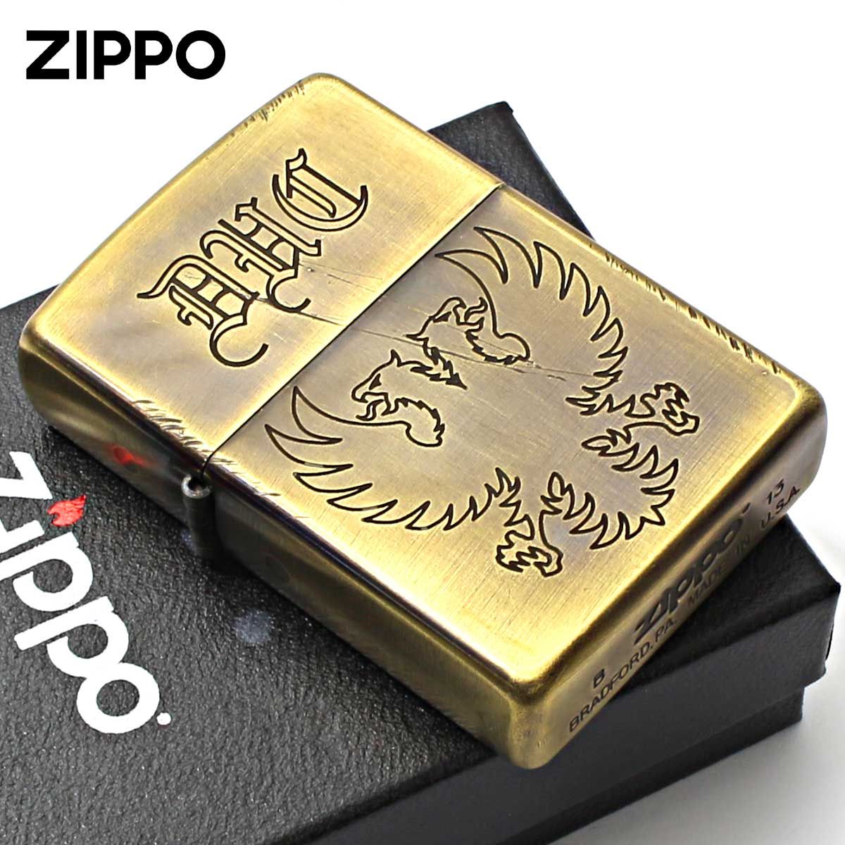 Zippo ジッポー 中世 騎士道 ユーズド仕上げ シヴァルリー Chiualry 2UDB-DUC メール便可