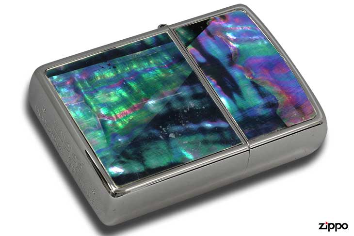 Zippo ジッポー Shell&Etching 貝貼り&エッチング 2NI-ZSHELL